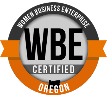 Women Business enterprise oregon badge